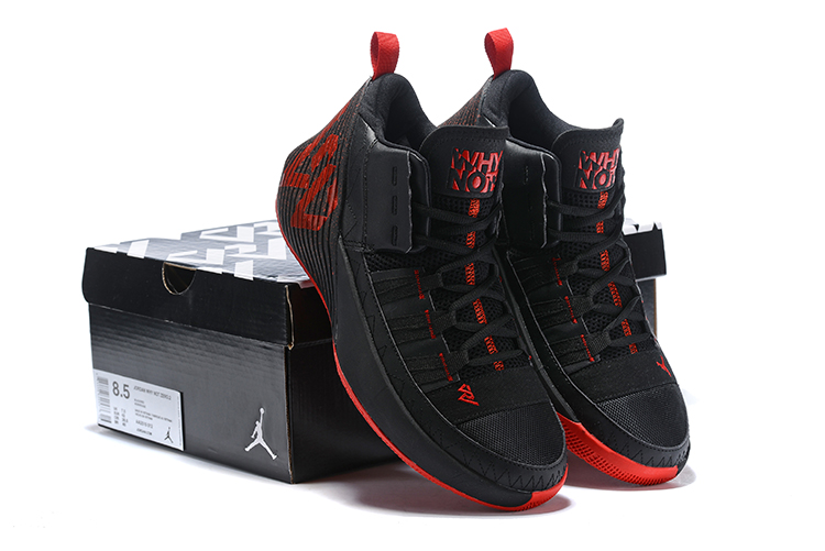 Jordan Why Not Zero.2 Black Red Shoes - Click Image to Close